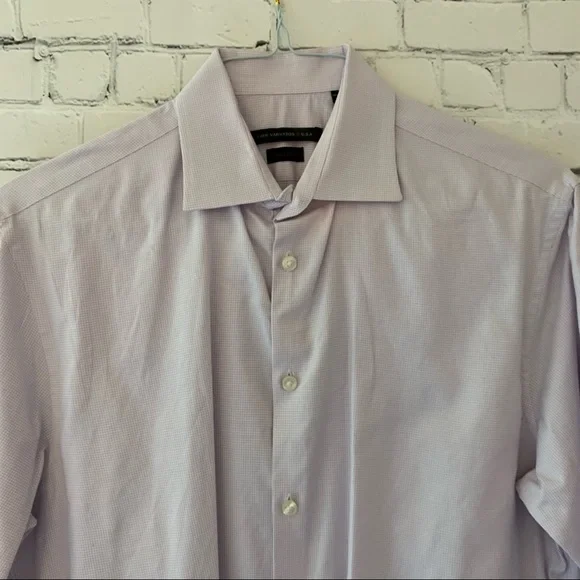 John Varvatos men’s long sleeve button down dress shirt | size 15.5 neck 32/33 - Picture 4 of 11